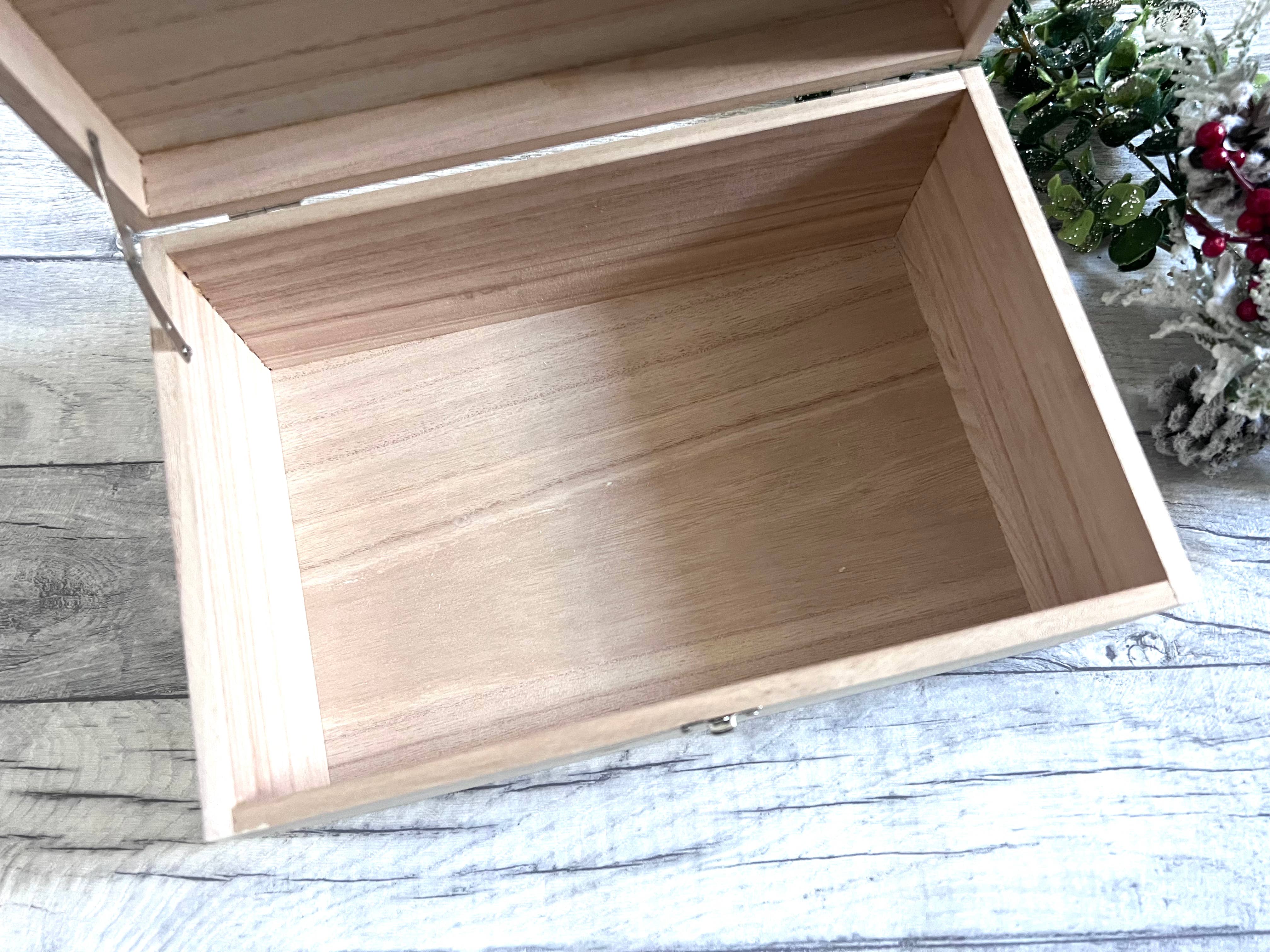 Family Wooden Christmas Eve Box craft product